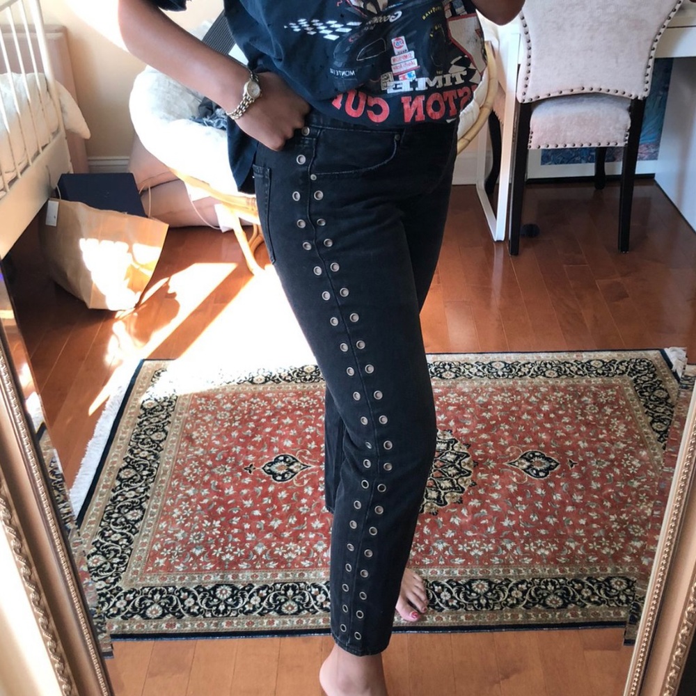 Black mom jeans